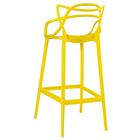 Banqueta Alta Masters Allegra - Amarelo