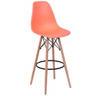 Banqueta Alta Mdp/mdf 6602pp-or Design - Laranja