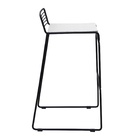 Banqueta Alta Metal Resistente Geni Design Industrial Bar Ban