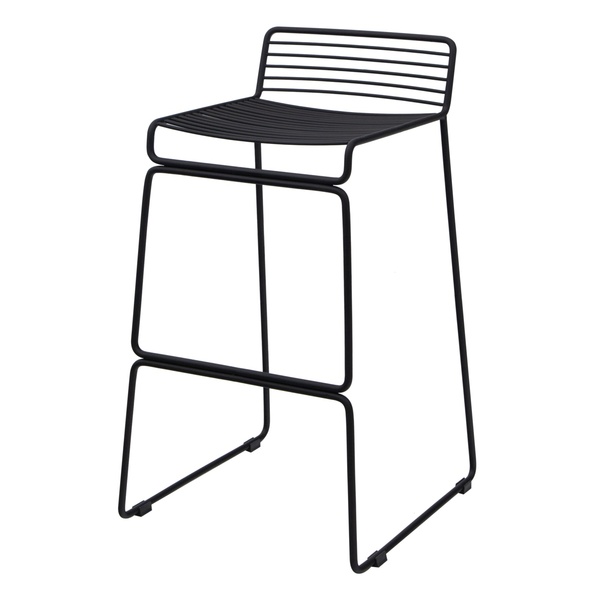 Banqueta Alta Metal Resistente Geni Design Industrial Bar Ban