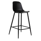 Banqueta Alta Miami - Preta