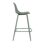 Banqueta Alta Miami - Verde Aloe