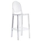 Banqueta Alta Miss Sophia - Victoria Ghost - 76 Cm - Incolor