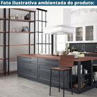 Banqueta Alta Nova Iorque Industrial Daf Móveis Em Madeira Ma