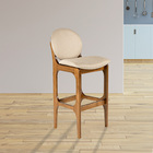 Banqueta Alta Para Bancada 50 X 108 Cm Noruega Madeira Maciça