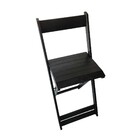 Banqueta Alta Para Bar Em Madeira Dobrável Para Bistrô  Preto
