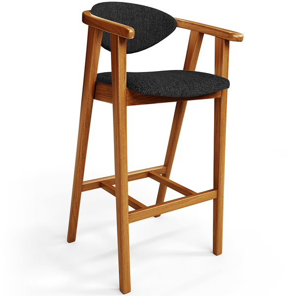 Banqueta Alta Para Cozinha Bancada Bar Sala De Jantar Fixa Ce