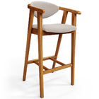 Banqueta Alta Para Cozinha Bancada Bar Sala De Jantar Fixa Ce