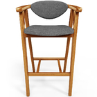 Banqueta Alta Para Cozinha Bancada Bar Sala De Jantar Fixa Ce