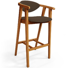 Banqueta Alta Para Cozinha Bancada Bar Sala De Jantar Fixa Ce