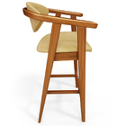 Banqueta Alta Para Cozinha Bancada Bar Sala De Jantar Fixa Ce