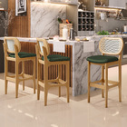 Banqueta Alta Para Cozinha Bancada Sala Tela Betta Fixa L02 C