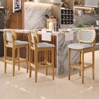 Banqueta Alta Para Cozinha Bancada Sala Tela Betta Fixa L02 L