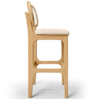 Banqueta Alta Para Cozinha Bancada Sala Tela Betta Fixa L02 S