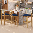 Banqueta Alta Para Cozinha Bancada Sala Tela Betta Fixa L02 S