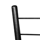 Banqueta Alta Para Cozinha Epoxi Craqueada Branco