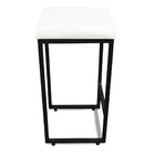 Banqueta Alta Para Cozinha Industrial Kit 3 Nick Preto E Sint