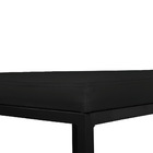 Banqueta Alta Para Cozinha Industrial Nick Preto E Sintético