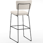 Banqueta Alta Para Cozinha Sala De Jantar Allana L02 Faixa Fa