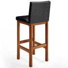 Banqueta Alta Para Cozinha Sala De Jantar Fixa Alya L02 Courí