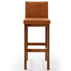 Banqueta Alta Para Cozinha Sala De Jantar Fixa Alya L02 Courí
