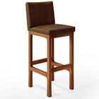 Banqueta Alta Para Cozinha Sala De Jantar Fixa Alya L02 Courí