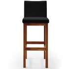 Banqueta Alta Para Cozinha Sala De Jantar Fixa Alya L02 Facto