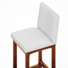 Banqueta Alta Para Cozinha Sala De Jantar Fixa Alya L02 Facto