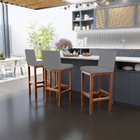 Banqueta Alta Para Cozinha Sala De Jantar Fixa Alya L02 Facto