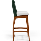 Banqueta Alta Para Cozinha Sala De Jantar Fixa Mila L02 Facto