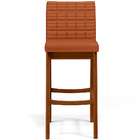 Banqueta Alta Para Cozinha Sala De Jantar Fixa Mila L02 Tecid