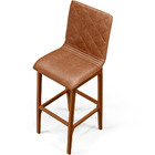 Banqueta Alta Para Cozinha Sala De Jantar Fixa Zoe L02 Courís