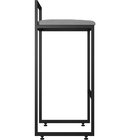 Banqueta Alta Para Cozinha Sala De Jantar Hanna L02 Preto Cor