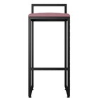 Banqueta Alta Para Cozinha Sala De Jantar Hanna L02 Preto Sue