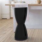 Banqueta Alta Polipropileno Sem Encosto Bery Preto