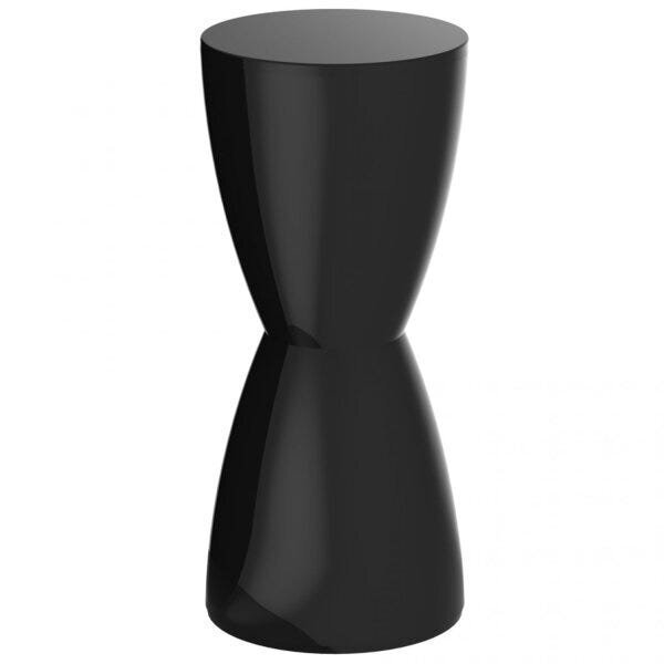 Banqueta Alta Polipropileno Sem Encosto Bery Preto