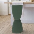 Banqueta Alta Polipropileno Sem Encosto Bery Verde Alecrim