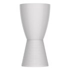 Banqueta Alta Polipropileno Sem Encosto Carbo Branco