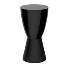 Banqueta Alta Polipropileno Sem Encosto Carbo Preto