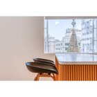 Banqueta Alta Polipropileno Toledo  Preto