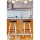 Banqueta Alta Polipropileno Toledo  Preto