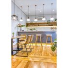 Banqueta Alta Polipropileno Toledo Fratini Branco