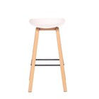 Banqueta Alta Polipropileno Toledo Fratini Branco