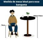 Banqueta Alta Preta Com Encosto Assento Marrom Jaddi