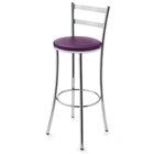 Banqueta Alta Real Cromo - Logdesign