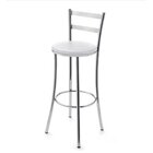 Banqueta Alta Real Cromo - Logdesign