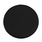 Banqueta Alta Redonda Cozinha E Sala Suede Preto - Jylcrom