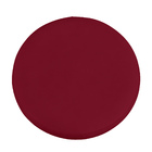 Banqueta Alta Redonda Cozinha E Sala Suede Vermelho - Jylcrom