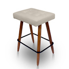 Banqueta Alta Retangular Cozinha E Sala Courino - Jylcrom - B