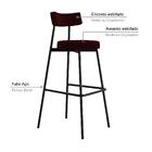 Banqueta Alta Stout Ae: 100 / Aa: 75cm Boucle